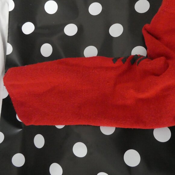 PILLOW PAWS | xxxl - adult | Red Slip Resistant Bariatric Socks - Picture 6 of 11